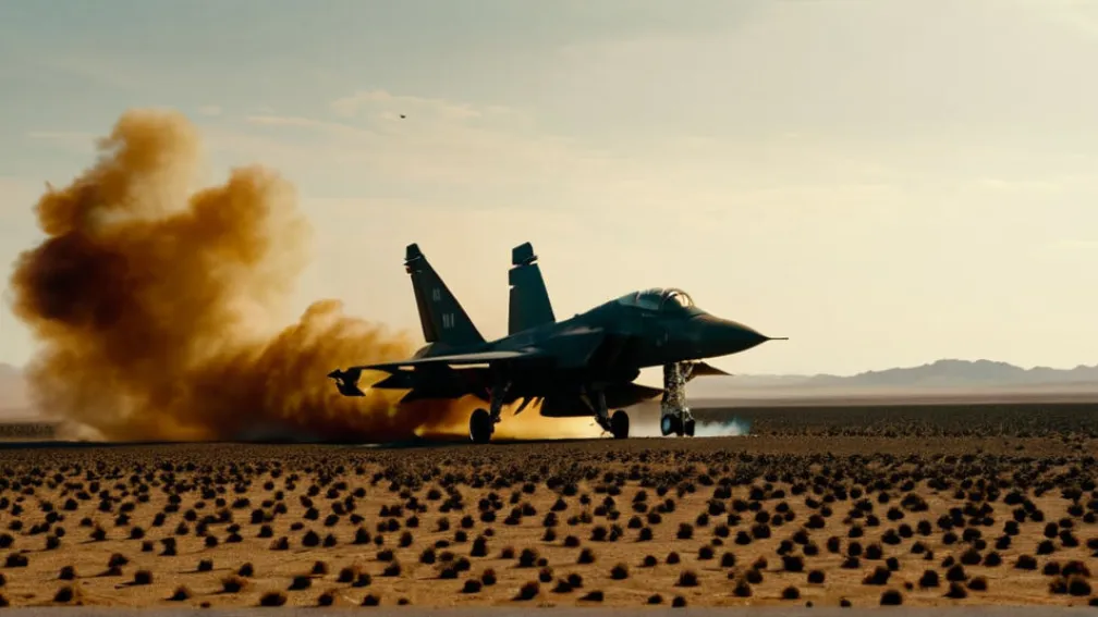 تحطم طائرة مقاتلة هندية في معرض دبي للطيران ومقتل طيارها