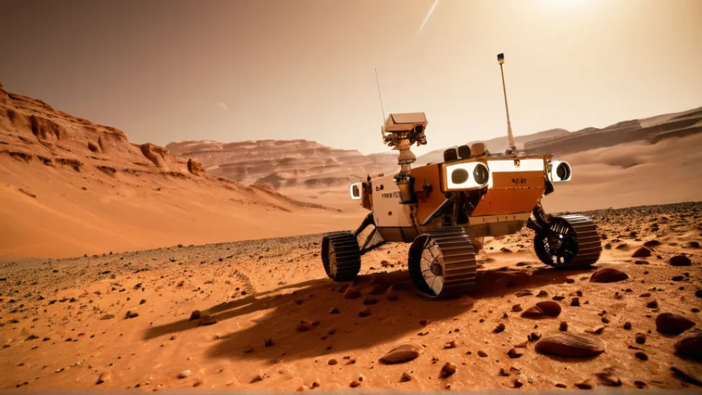 اختبار على المريخ