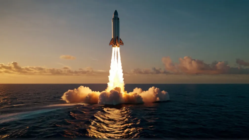 بلو أوريجين تنجح في استعادة معزز صاروخها "نيو غلين" وتعيد إشعال سباق الفضاء