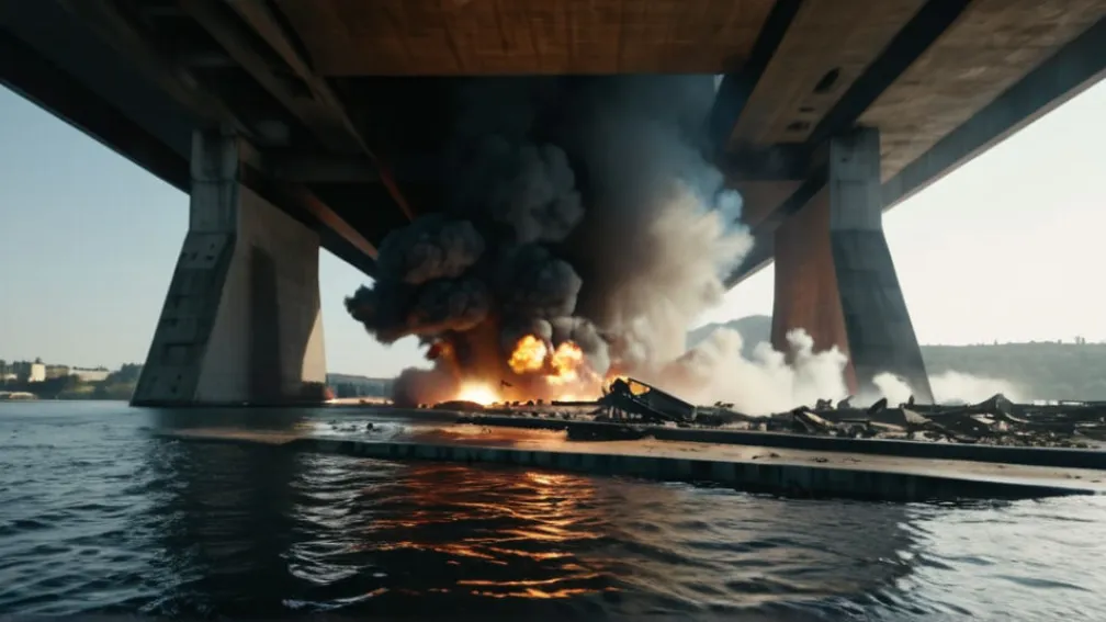 روسيا: أحكام بالسجن المؤبد لثمانية أشخاص في قضية تفجير جسر القرم 2022