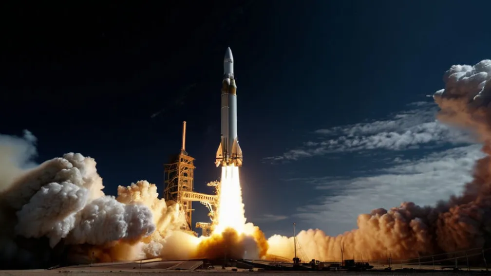 أضرار في قاعدة بايكونور الروسية بعد إطلاق صاروخ سويوز بطاقم مختلط