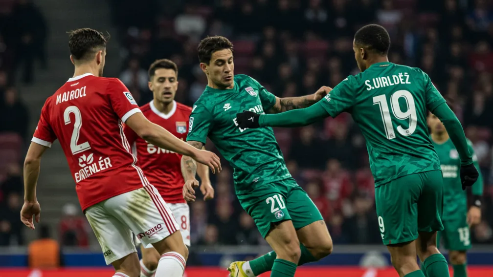 مباراة سانت إتيان وليون: خطأ خطير من ستاسين (ASSE) يصيب توليسو