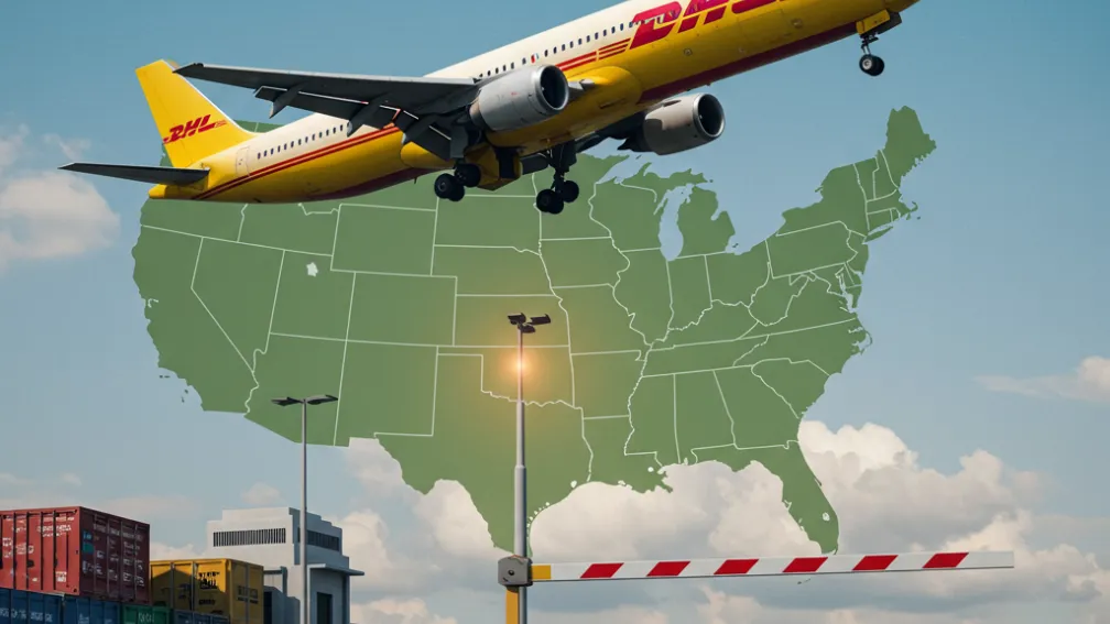 DHL تعلّق إرسال بعض الطرود إلى الولايات المتحدة بسبب قوانين الجمارك الجديدة