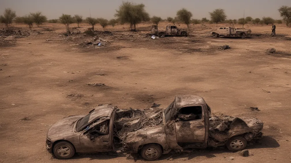 نيجيريا: 26 قتيلاً بانفجار شاحنة على لغم تقليدي