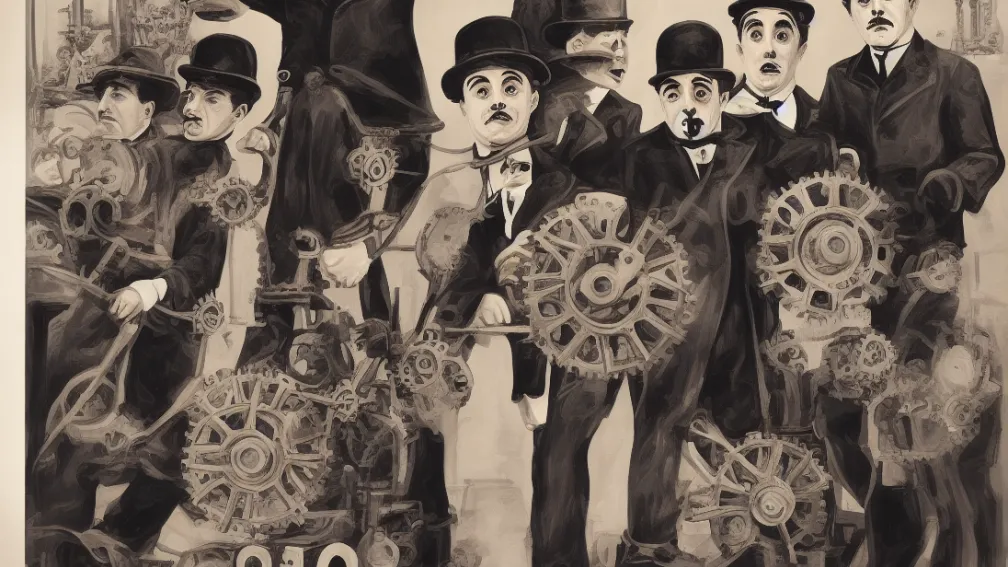 شارلي شابلن وفيلم «الأزمنة الحديثة»: أسطورة الفن السابع على قناة Arte