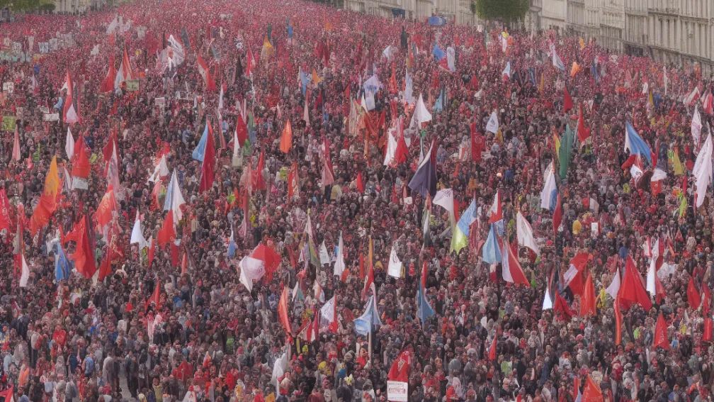 مظاهرات الأول من مايو: نقابات العمال تحتشد في فرنسا واليسار يتجه إلى دونكيرك