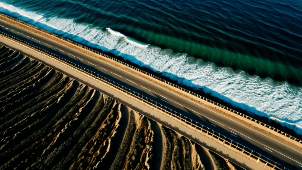 نازحون فلسطينيون يتجهون شمالاً: رصد حركة كبيرة على طريق الرشيد الساحلي