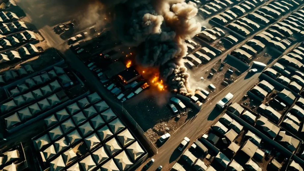 مخيمات اللاجئين الفلسطينيين في لبنان تحت التوتر بعد الهجوم الجوي