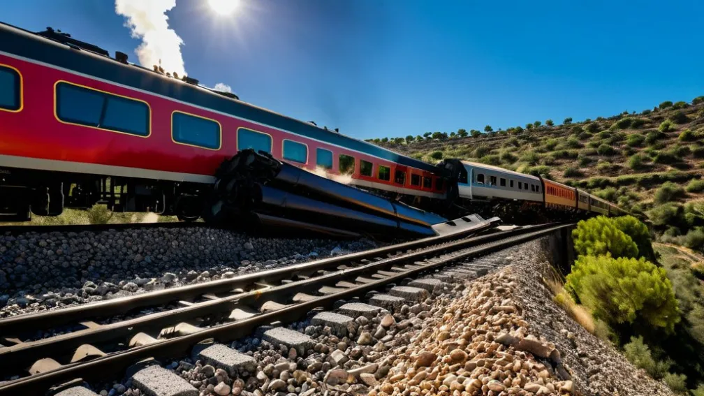 حادثة في قطارات في إسبانيا: صور للجيش الطوارئ