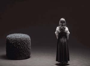 أناقة ملكية: كيت ميدلتون تتألق بفستان منقط أنيق وتصميم كلاسيكي في ذكرى يوم النصر في أوروبا