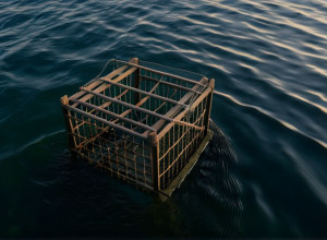 اكتشاف مذهل في كندا: ذئبة تستخدم أداة لصيد الطعام