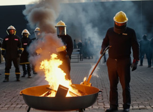النائب فرانسوا روفين يدعم إضراب عمال مصنع Teisseire ضد تخفيض الوظائف