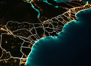 تمثيل رمزي للنفوذ الجيوسياسي في مشهد أمريكي لاتيني