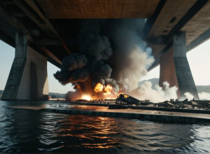 روسيا: أحكام بالسجن المؤبد لثمانية أشخاص في قضية تفجير جسر القرم 2022