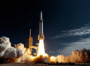 أضرار في قاعدة بايكونور الروسية بعد إطلاق صاروخ سويوز بطاقم مختلط