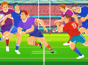 تولوز تفوز على تولون في ربع نهائي كأس الأبطال للرجبي