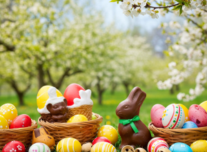 أصول تقاليد عيد الفصح: البيض والأجراس والأرانب والشوكولاتة