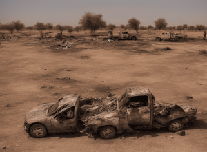 نيجيريا: 26 قتيلاً بانفجار شاحنة على لغم تقليدي