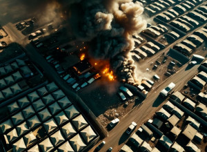 مخيمات اللاجئين الفلسطينيين في لبنان تحت التوتر بعد الهجوم الجوي